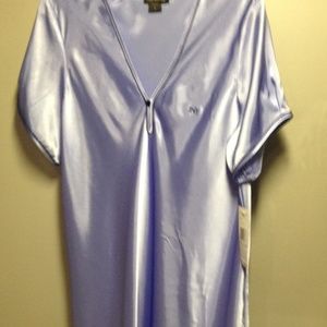 Blue Jones New York Long Silky Night Shirt 1X